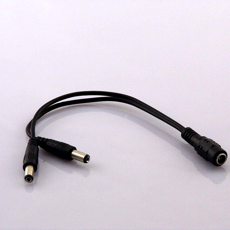 CCTV Security Camera 1 DC Female To 2/3/4/5/8 Male Plug Power Cord Adapter Connector Cable Splitter For LED Strip Light-1PCS CCTV Security Camera 1 DC Female To 2/3/4/5/8 Male Plug Power Cord Adapter Connector Cable Splitter For LED Strip Light-1PCS
